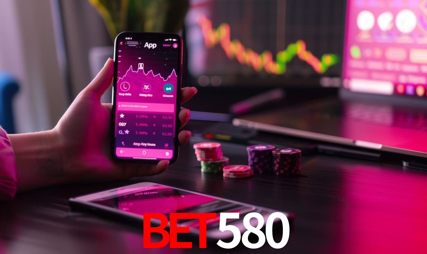 Recursos Exclusivos do App BET580 - Modo Offline, Login Biométrico